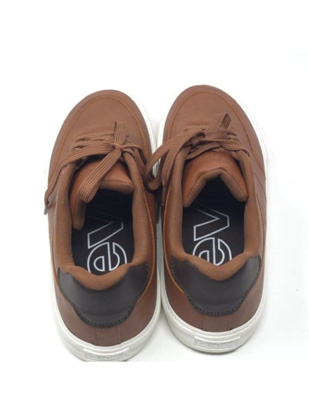 Levi’s Munro SC Brown Lace-Up Sneakers Size 10.5M - Picture 6 of 9